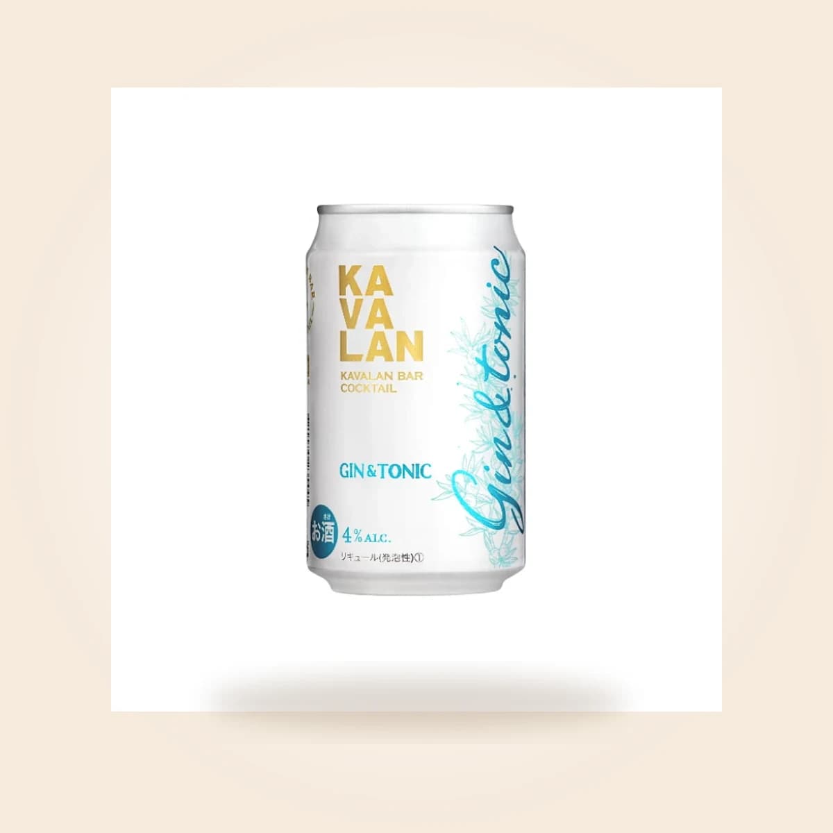 カバラン バー カクテル GIN & TONIC