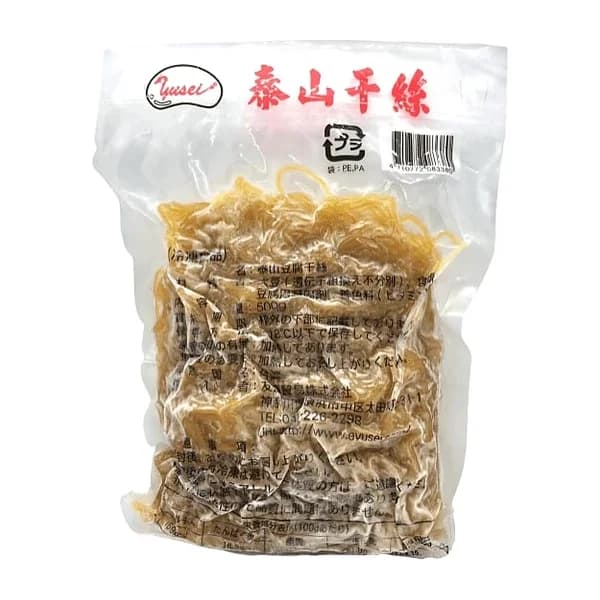 台湾とうふ麺(泰山干絲) 1
